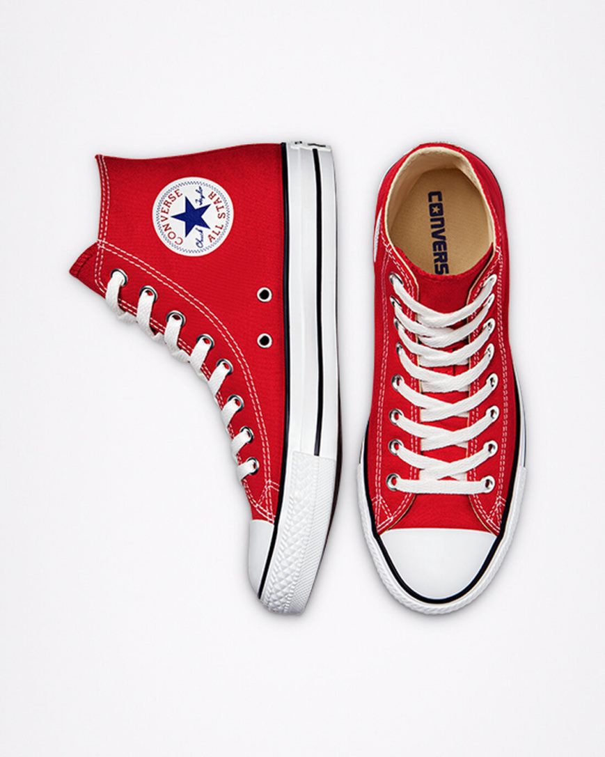 Zapatillas Altas Converse Chuck Taylor All Star Classic Hombre Rojas | PE 5EL4P0